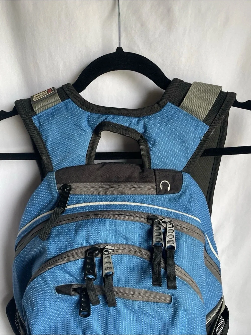 High Sierra Blue and Gray Men's Outdoor Backpack